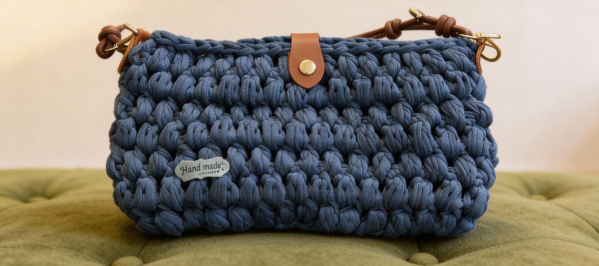 Parsa Handmade Crochet Crossbody Bag