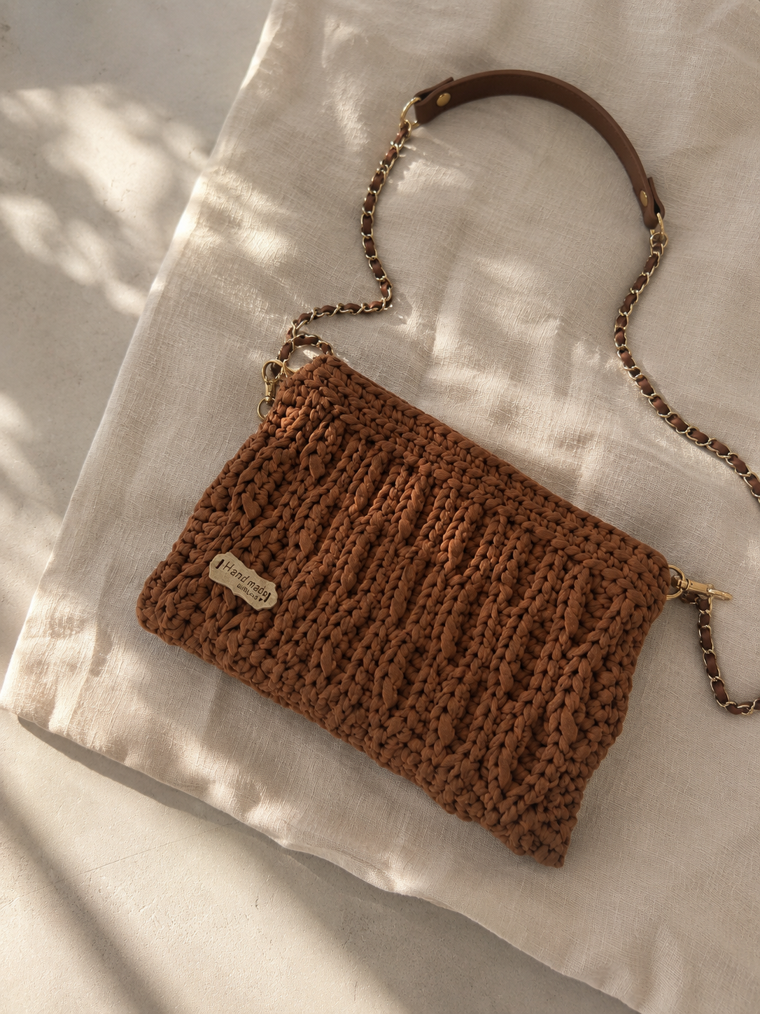 Terra Handmade Crochet Crossbody Bag