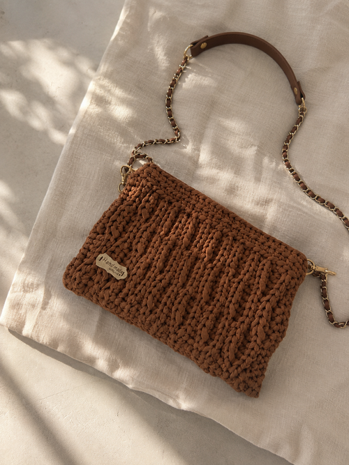 Terra Handmade Crochet Crossbody Bag