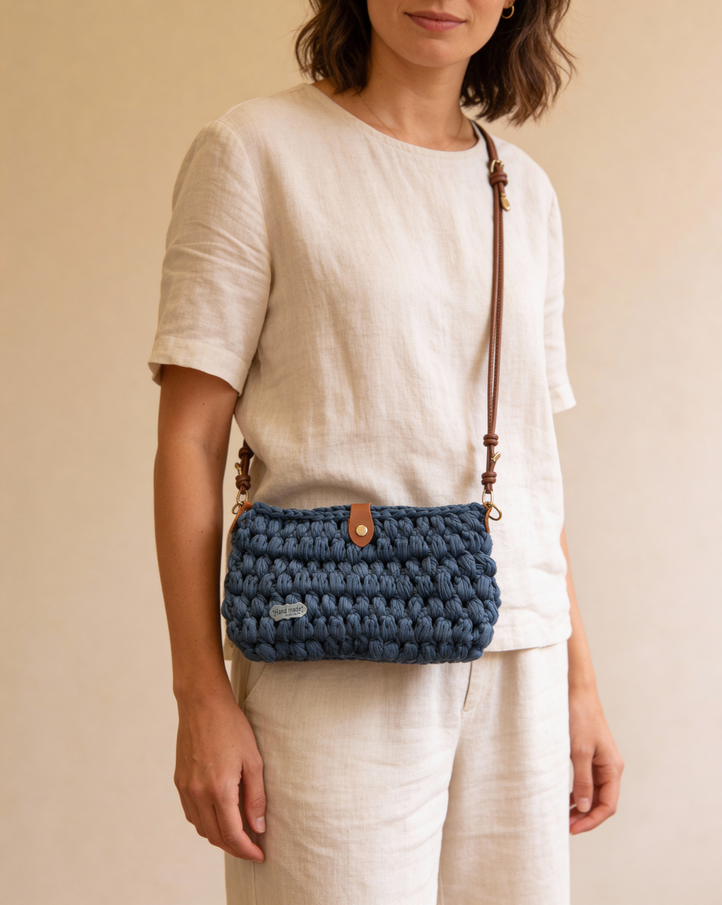 Parsa Handmade Crochet Crossbody Bag