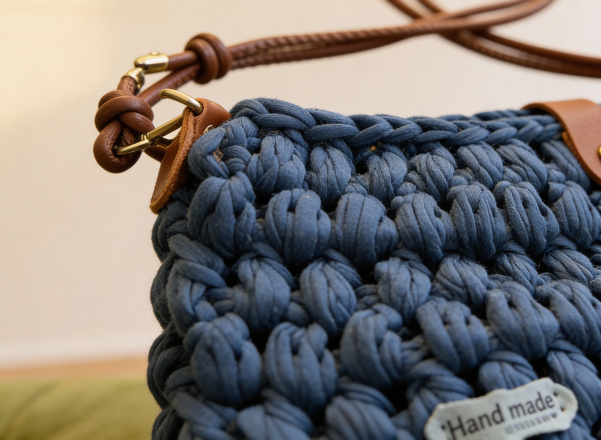 Parsa Handmade Crochet Crossbody Bag
