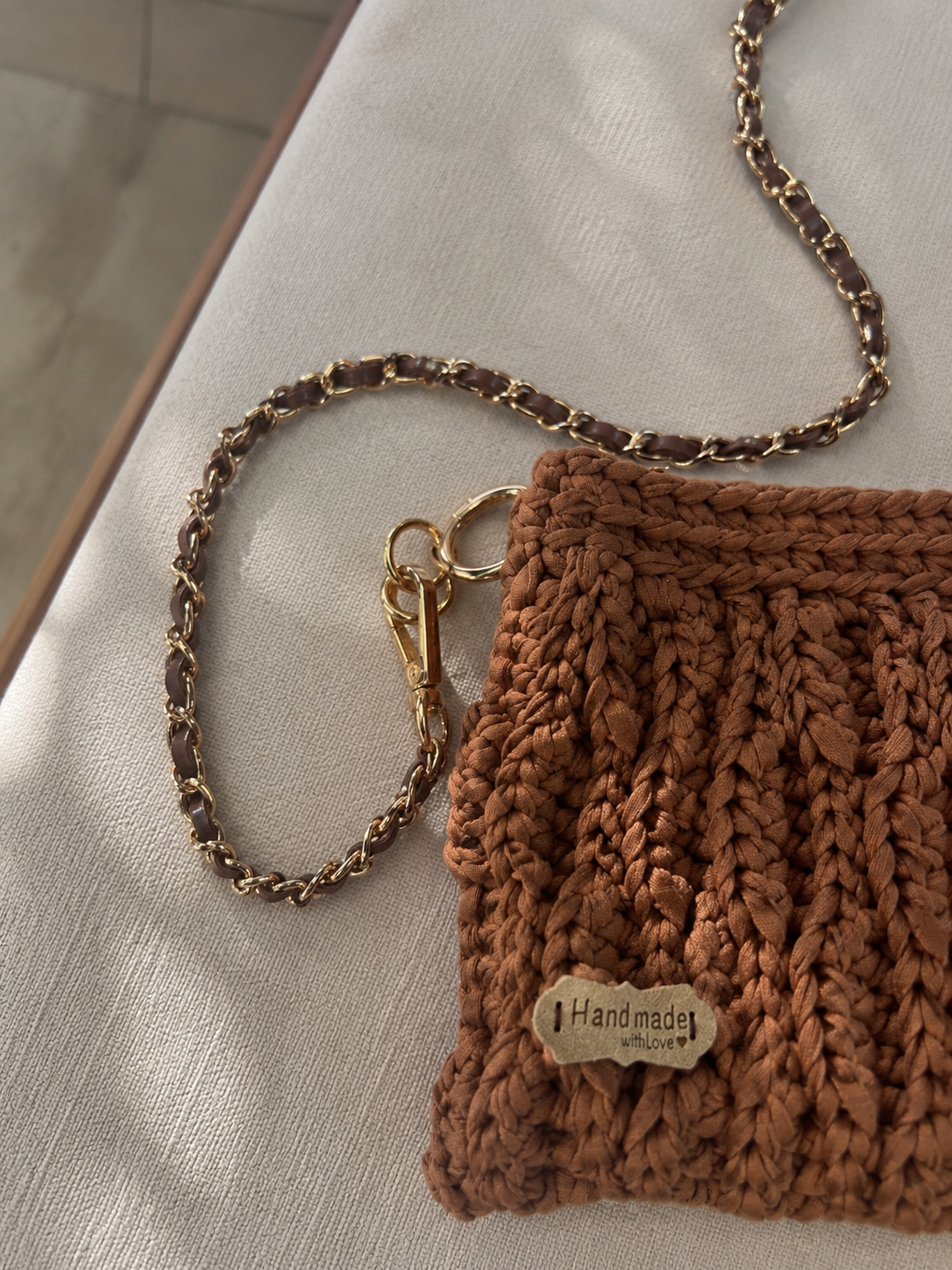 Terra Handmade Crochet Crossbody Bag